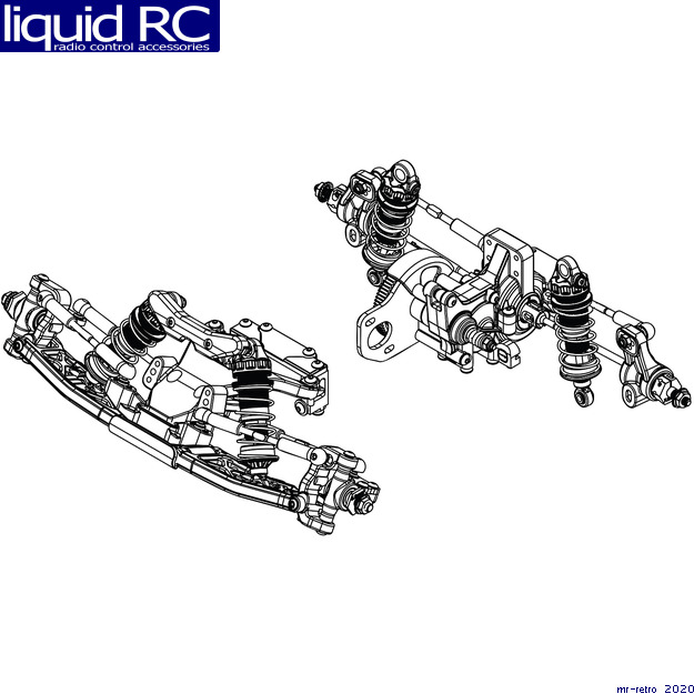 Associated 90033 RC10b6 Builders Support Kit