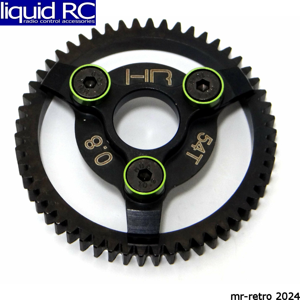Hot Racing STE254 Steel Spur Gear (54t 32p)(Green) - TRA - Picture 1 of 5