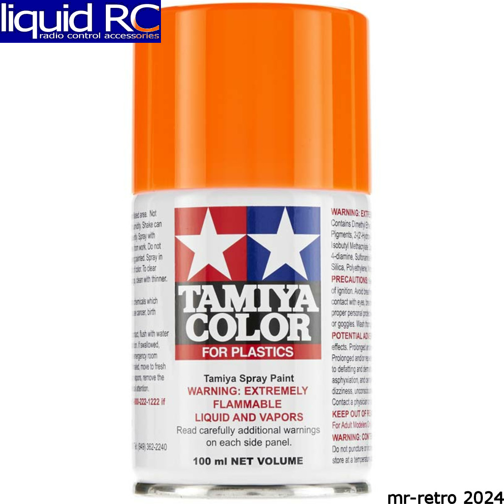 Tamiya Spray Lacquer Ts96 Fluorescent Orange 100ml 85096 for sale