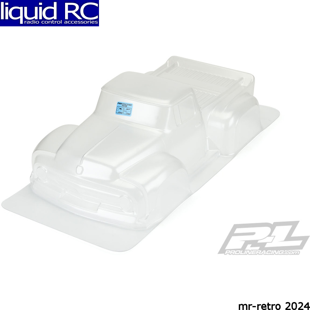 Pro-Line 351400 1956 F-100 Pro-Touring Street Truck Clear Body Slash with 2.8 Wh - Picture 1 of 3