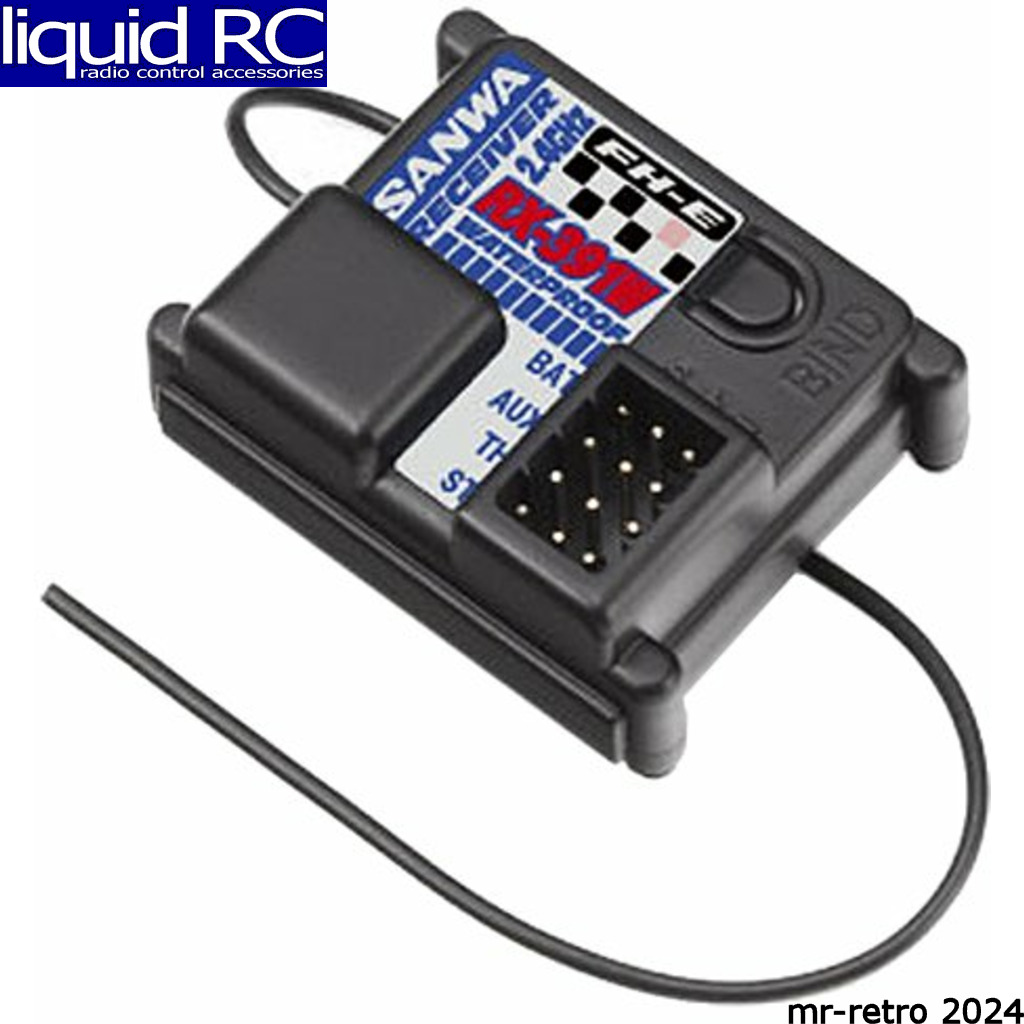 Sanwa 101A32561A Mx-6 Fh-E 3-Channel Transmitter W/ Receiver-391w Waterproof - Picture 2 of 3
