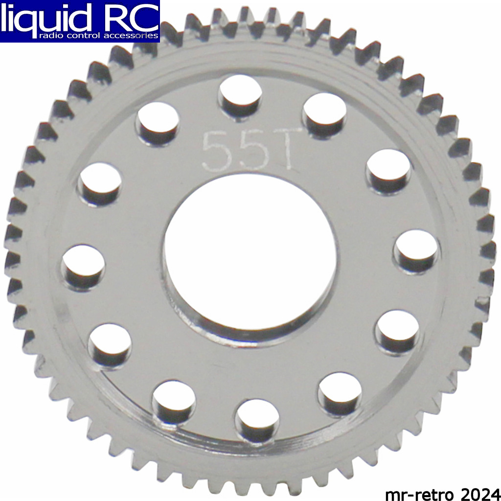 Hot Racing MFD455T 55t Hard Anodized Aluminum Spur Gear Losi