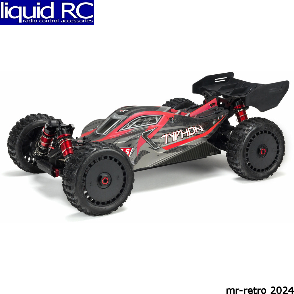 Arrma 8606V5 Typhon 6s 4WD Blx 1/8 Buggy RTR Black - Picture 1 of 5