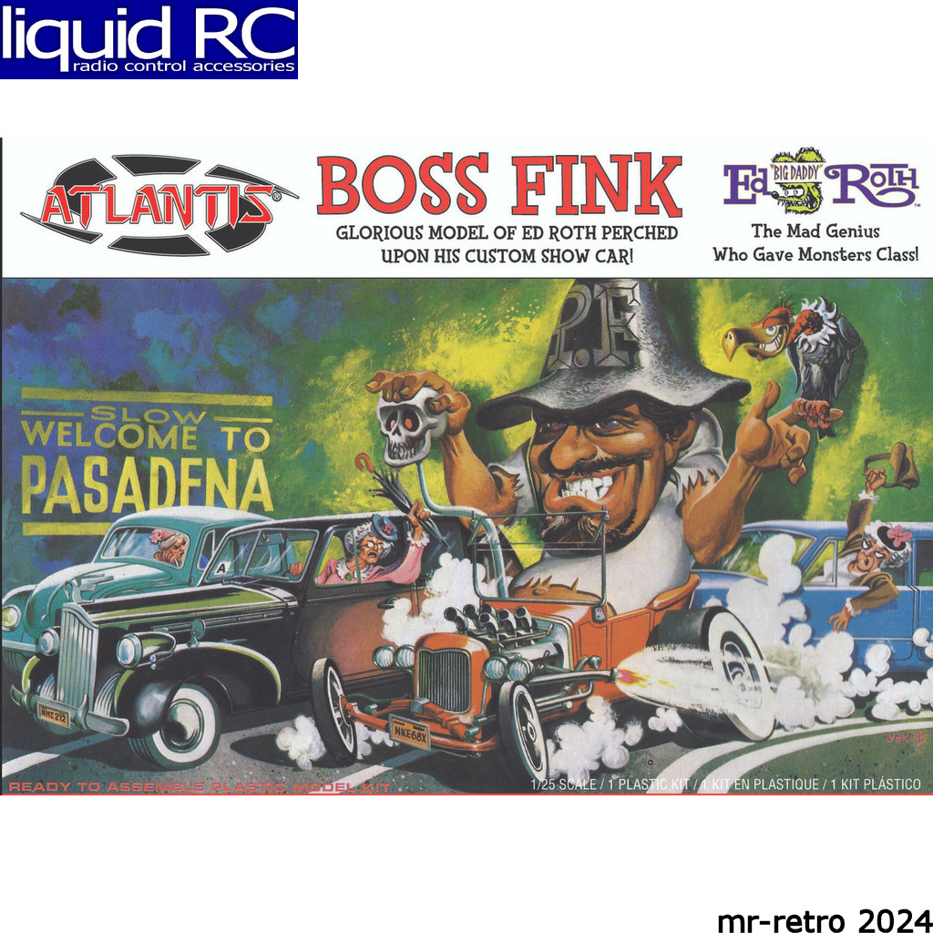 Atlantis Models H1271 1/25 Ed Roth Boss Fink Kunststoff Modellbausatz - Bild 1 von 2