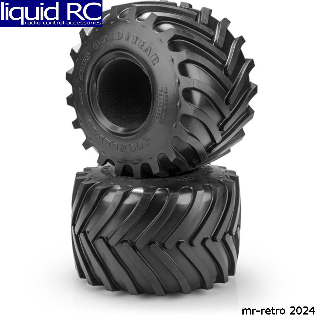 JConcepts 4037-01 Golden 73s - Monster Truck Tire - Blue Compound Fits #3439 3.2 - Picture 1 of 2