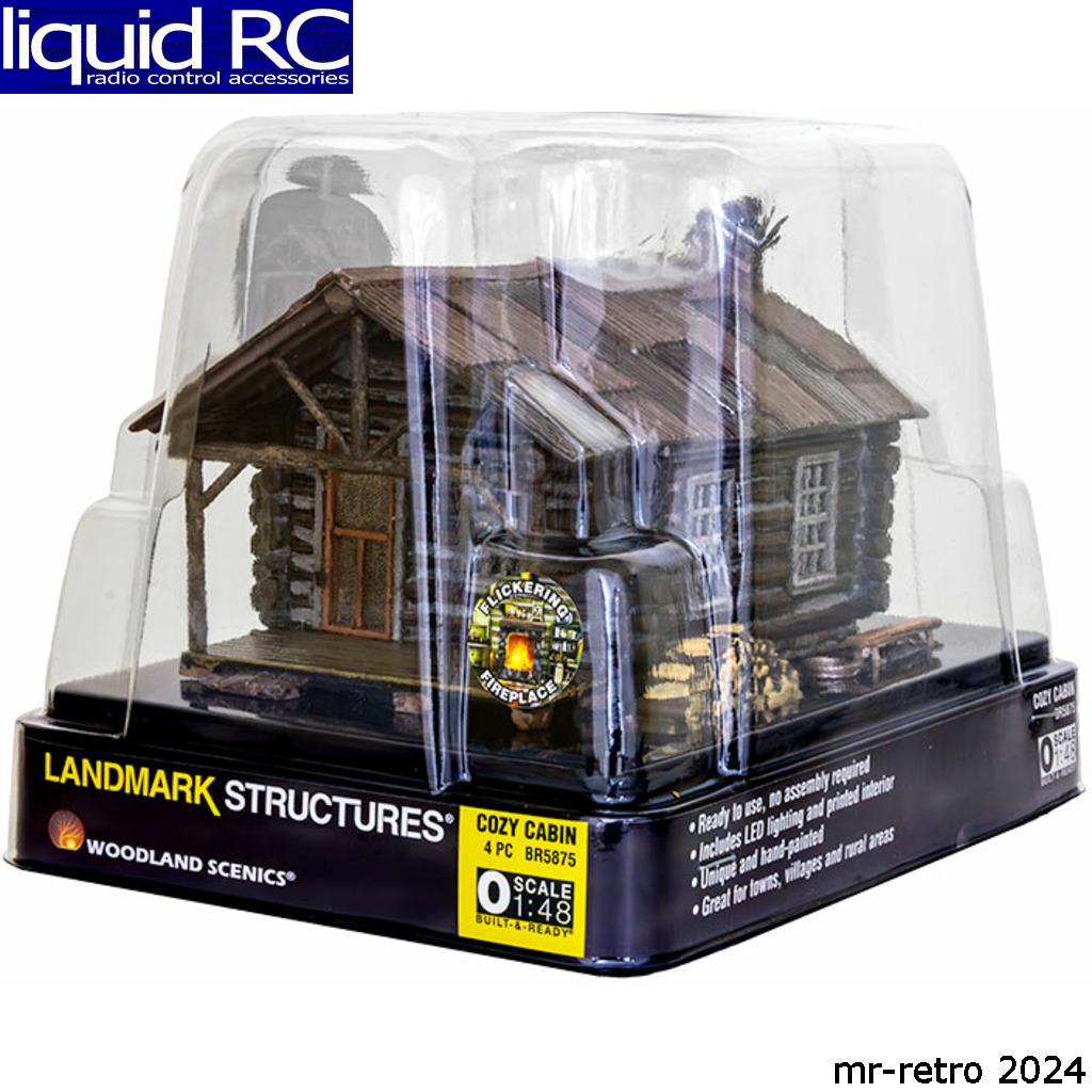 Woodland Scenics BR5875 O-Scale Cozy Cabin - Picture 1 of 2