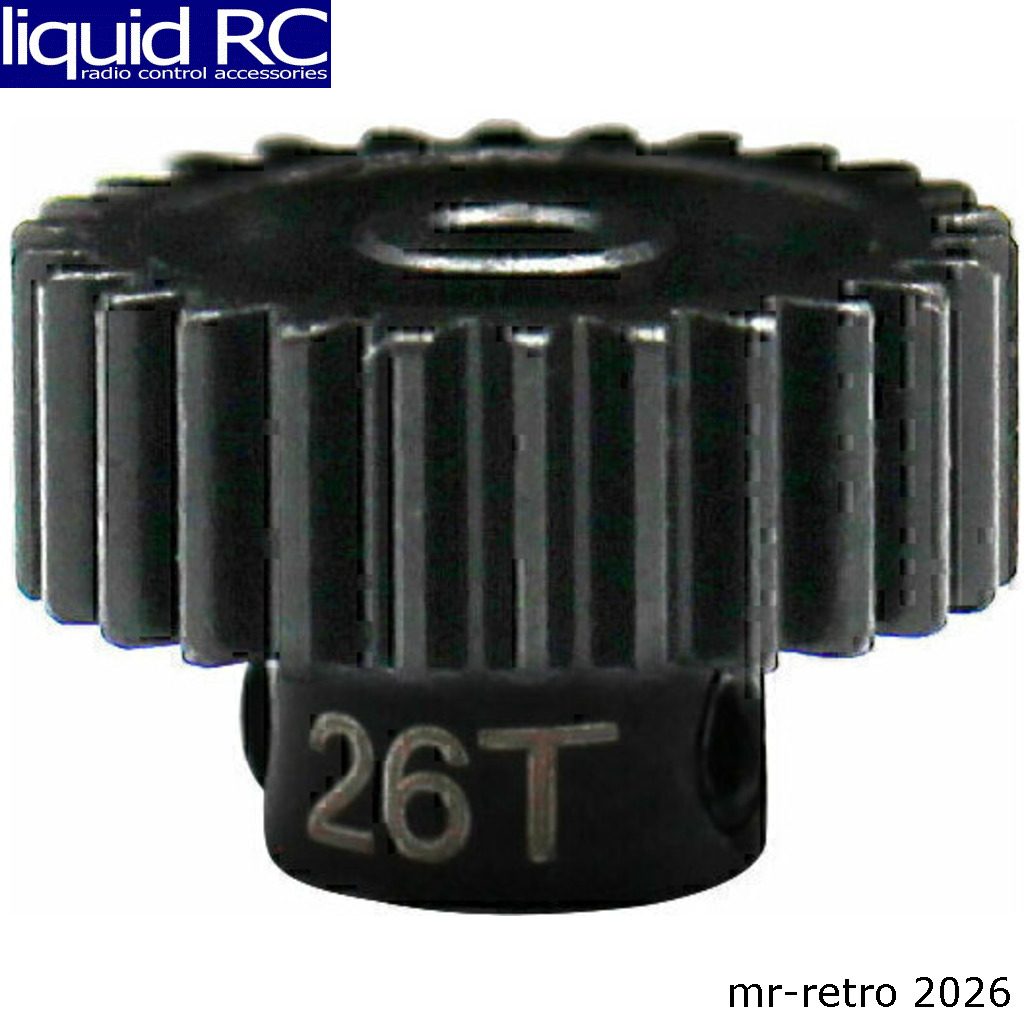 Hot Racing MSG26M05 26t 0.5 Mod Hardened Steel Pinion Gear