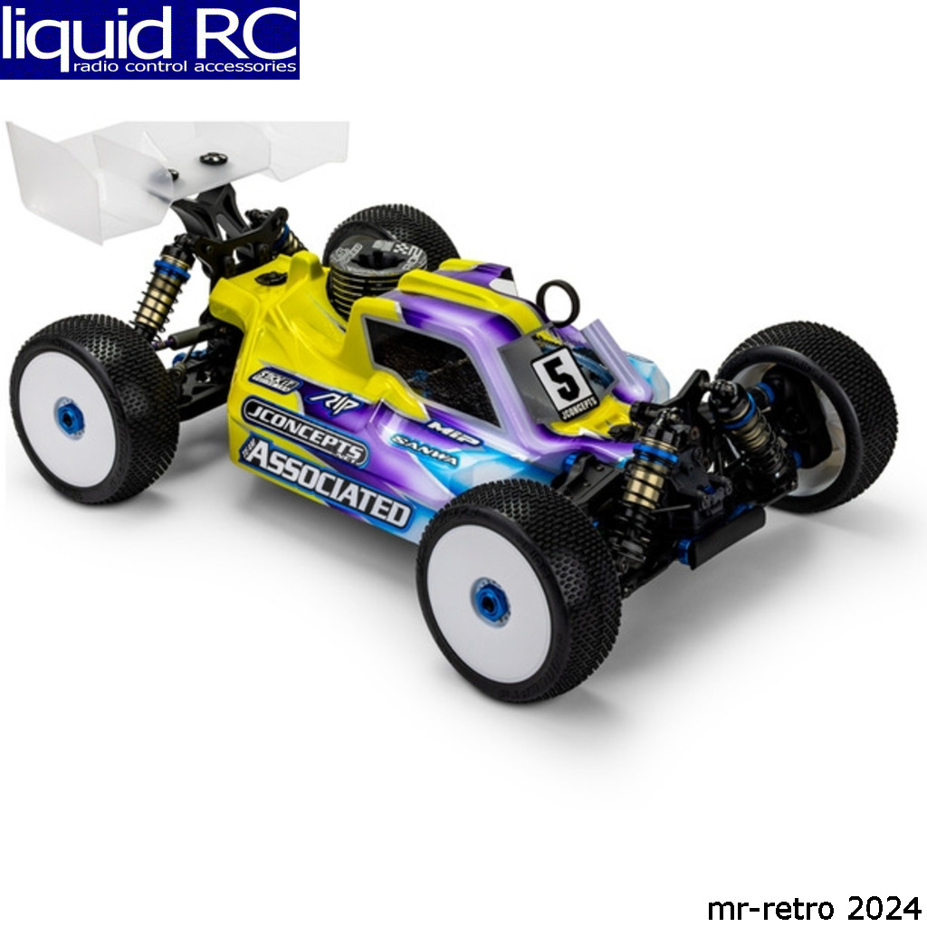 JConcepts 0673L P2 - RC8B4.1 buggy clear body shell light weight - Picture 1 of 4