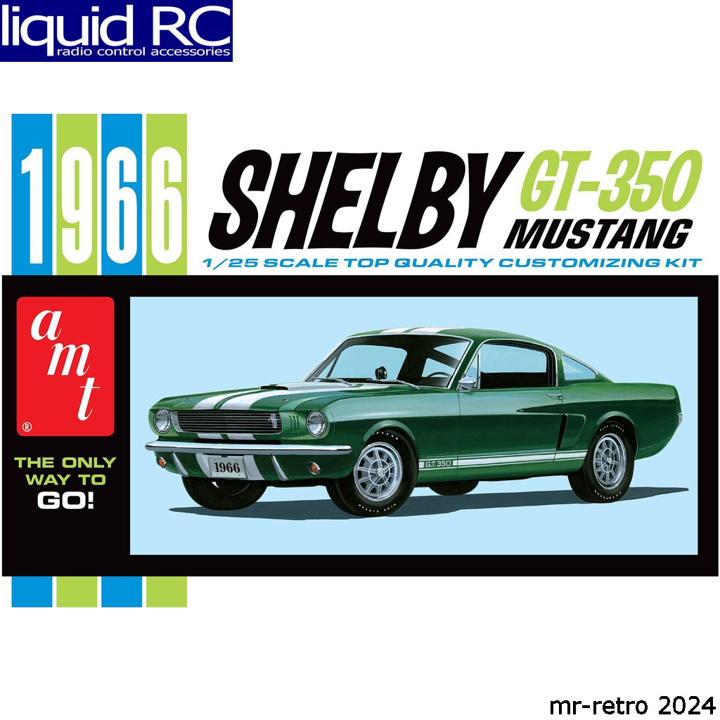 AMT 1491 1966 Shelby Mustang 350GT Plastic Model Kit | eBay