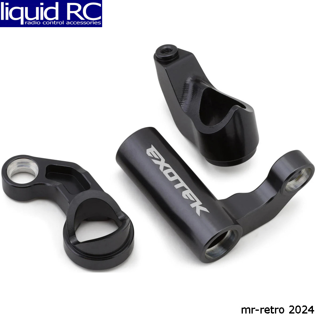 Exotek 2321 Tekno EB48/NB48 2.2 Aluminum Hd Steering Bellcrank Set