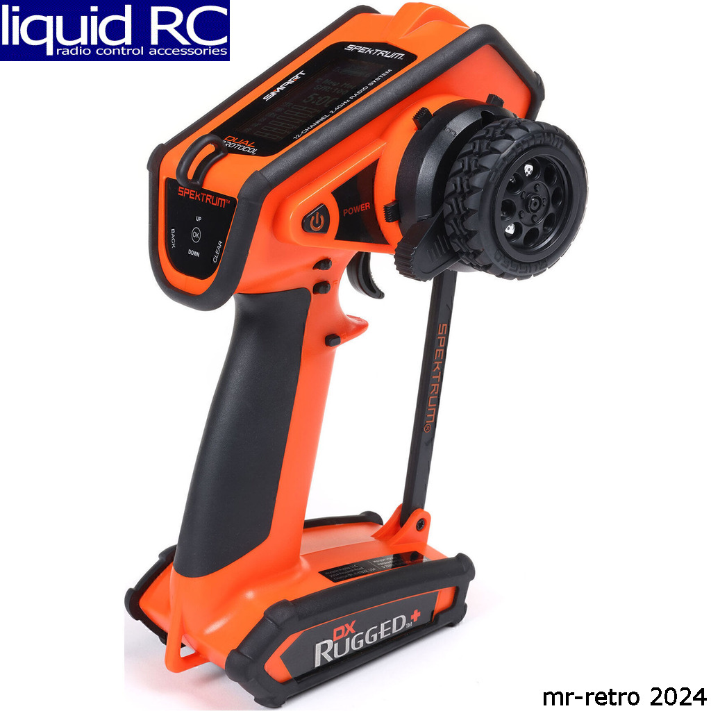 Spektrum R6220O DX Rugged+ TX Only- Orange