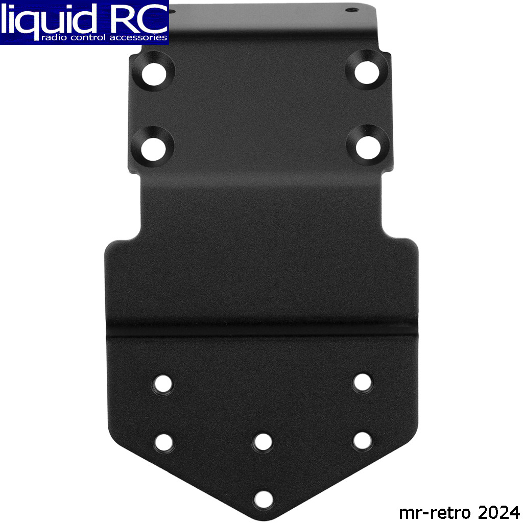 Associated 7305 Nose Plate Black: RC10T/GT/T2
