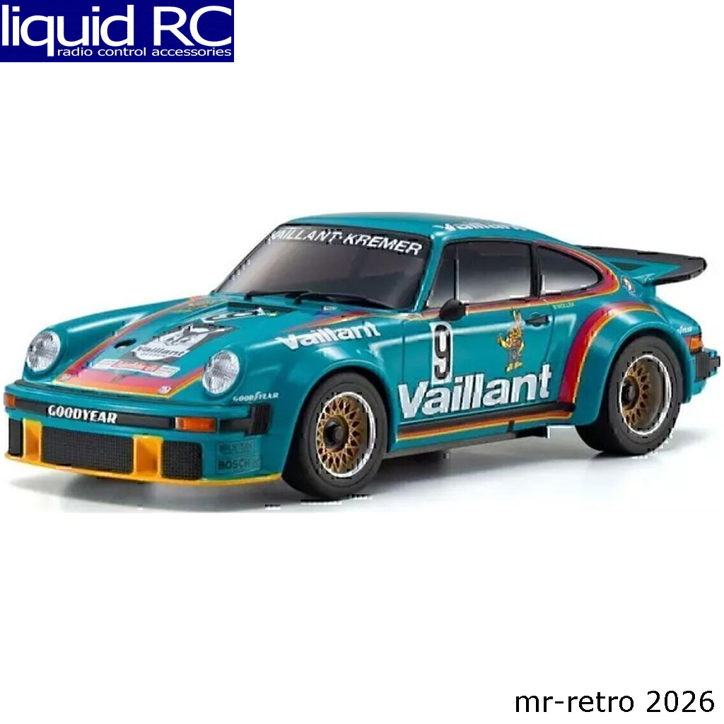 Kyosho 32368V Mini-Z Mr-04 Rwd Readyset 1976 Porsche 934 Rsr Turbo