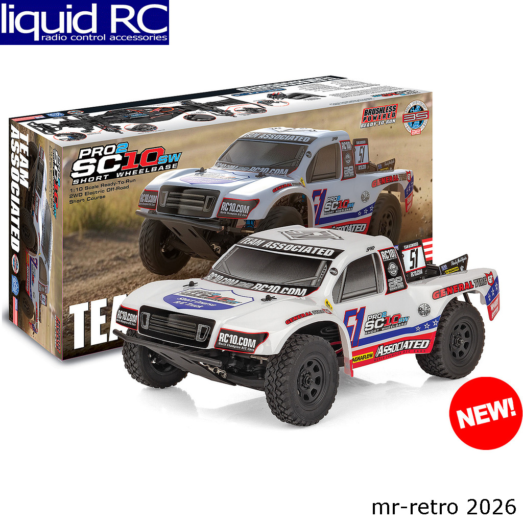 Associated 70040 Pro2 SC10sw RTR - White