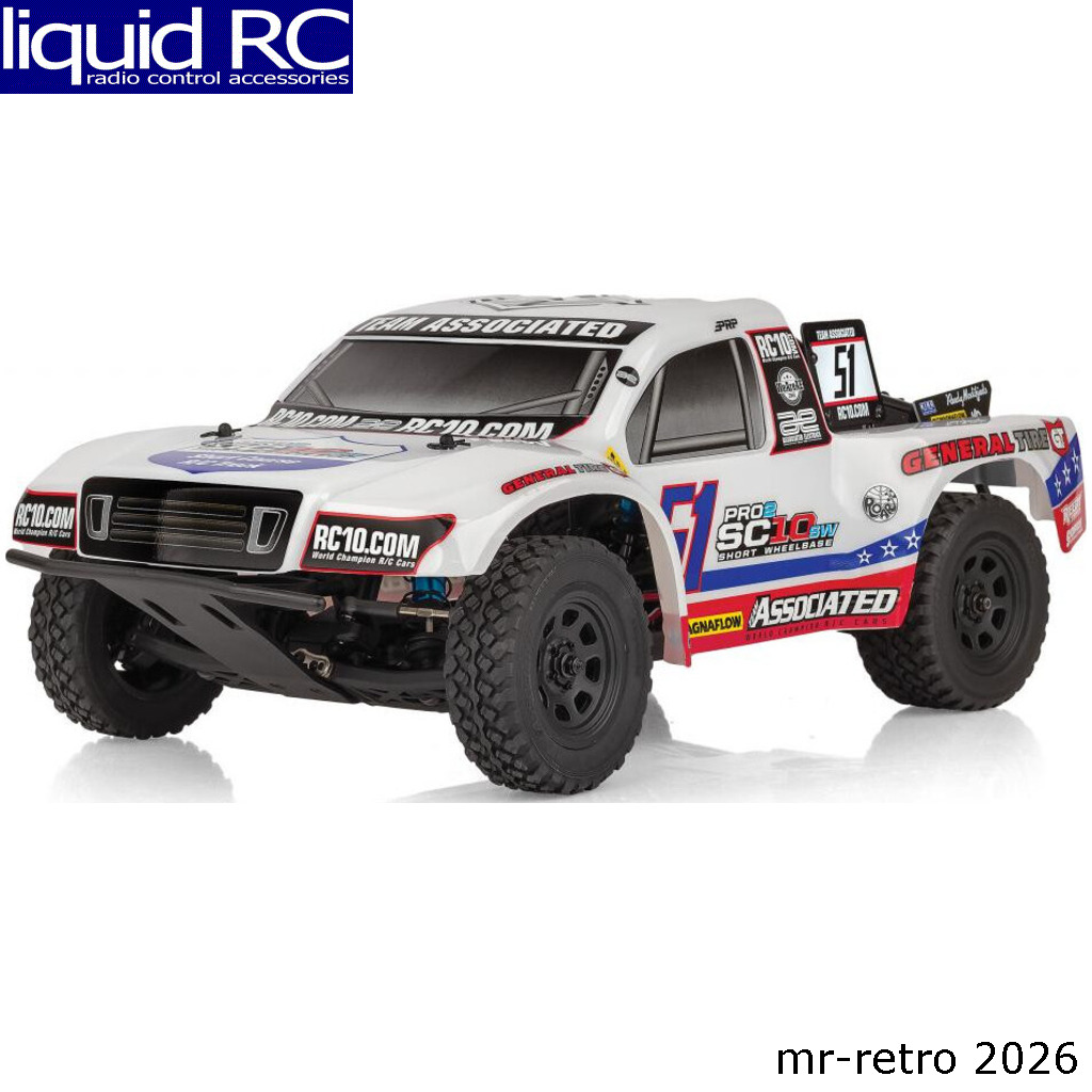Associated 70040 Pro2 SC10sw RTR - White