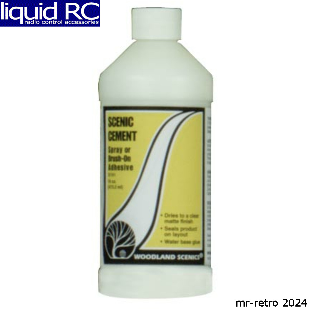 Woodland Scenics S191 Scenic Cement 16oz