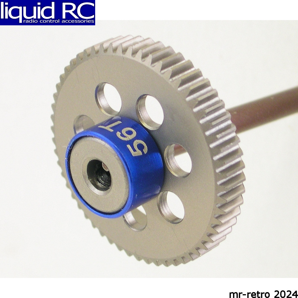 Pignone Rigido Hot Racing HAG455 – 55 Denti, 64p – Alluminio Anodizzato Color Hot