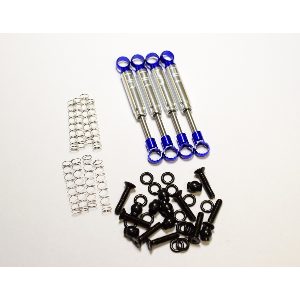 Hot Racing MCC543T06 Internal Spring 43mm Air Shocks (blue)(4) - Losi Micro - Picture 2 of 10