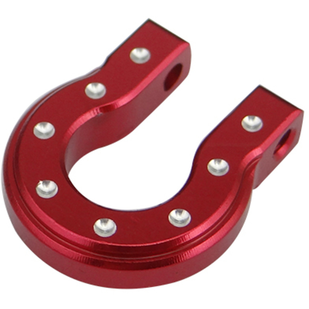 【専用】あっくん Hot Racing ACC808MR02 Red Aluminum Monster D-Ring Shackles
