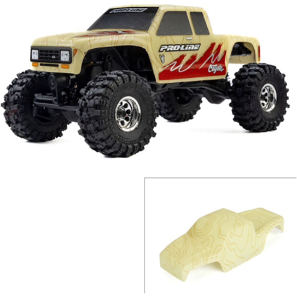 Pro-Line 369421 Limited Edition Pre-Cut/Pre-Painted Coyote High Performance Tan